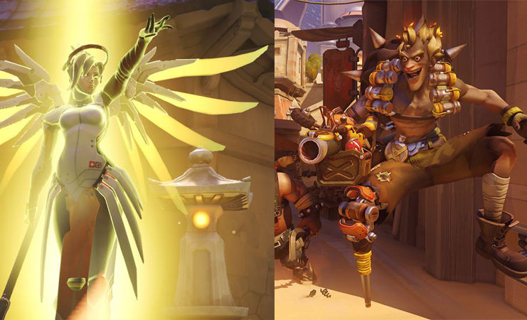Mercy y Junkrat reciben nerfs en el servidor de pruebas