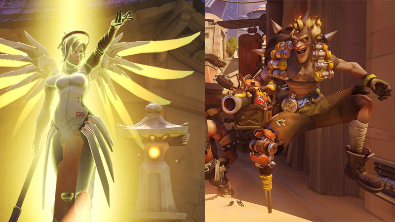 Mercy y Junkrat reciben nerfs en el servidor de pruebas