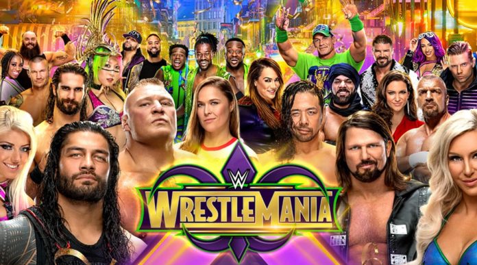 wwe wrestlemania 34 cartelera horarios transmisión