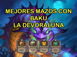mejores mazos baku devoraluna subir rango hearthstone