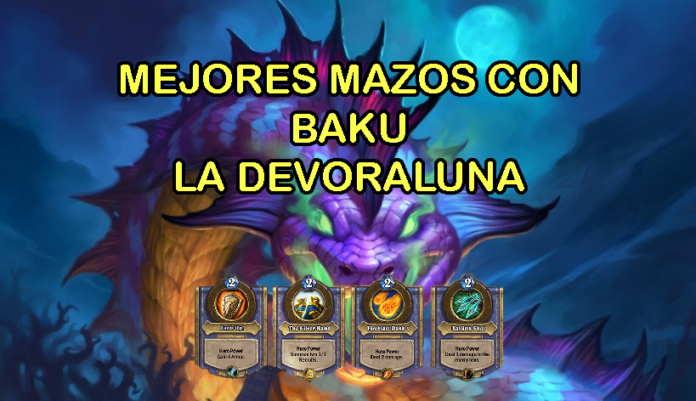 mejores mazos baku devoraluna subir rango hearthstone