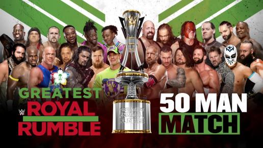 wwe greatest royal rumble cartelera horarios ver online