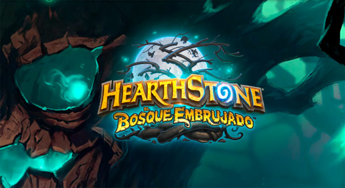 hearthstone bosque embrujado horario lanzamiento expansión