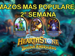 semana 2 mazos más populares expansión bosque embrujado