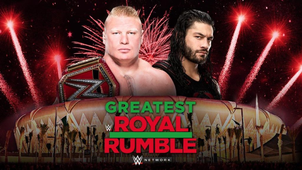 wwe greatest royal rumble cartelera horarios ver online