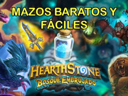 mazos baratos fáciles expansión hearthstone bosque embrujado