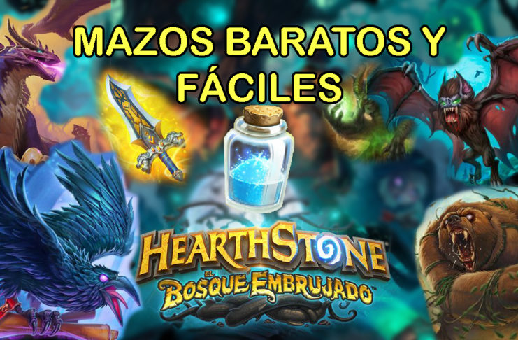 mazos baratos fáciles expansión hearthstone bosque embrujado