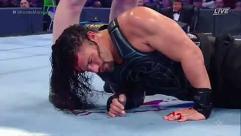 wwe wrestlemania 34 brock lesnar destroza roman reigns evento estelar 