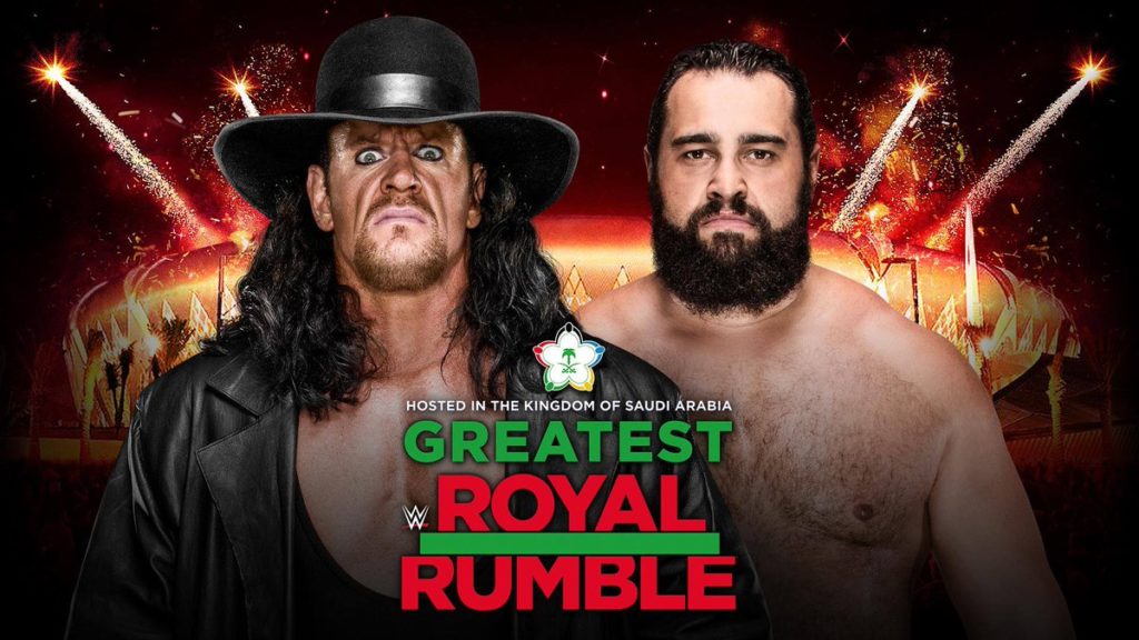 wwe greatest royal rumble cartelera horarios ver online