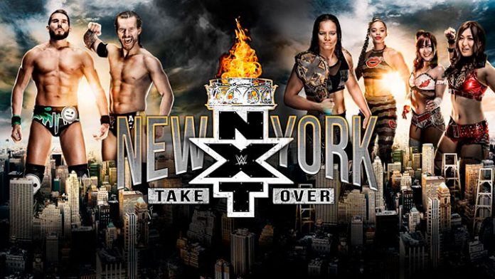 wwe nxt takeover new york 2019 cartelera horarios