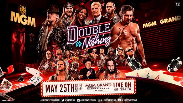 aew double or nothing horarios