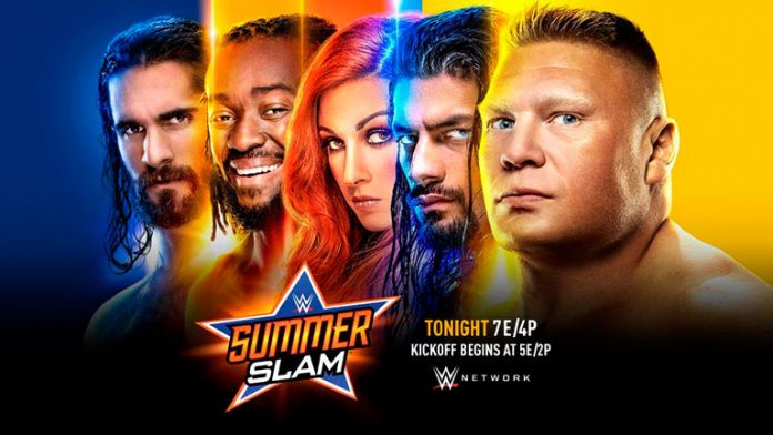 wwe summerslam 2019 horarios